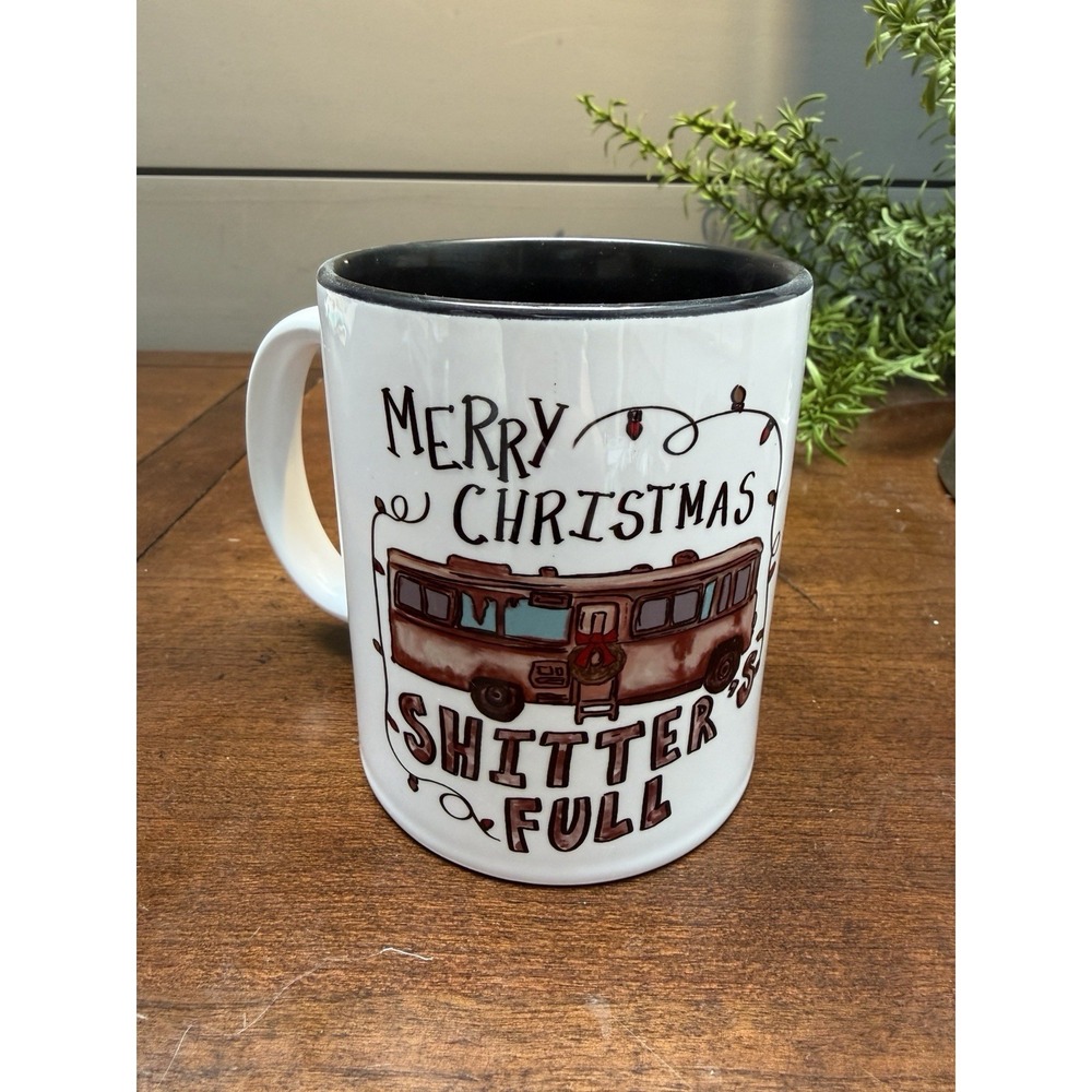 National Lampoons Christmas Vacation Funny Coffee Mug 11Oz White Elephant Gift